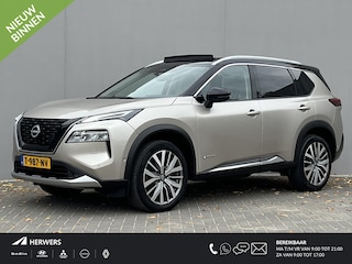 Nissan X-Trail 1.5 e-4orce Tekna Plus 4WD / Glazen Schuif- en Kanteldak / 360° Camera / HUD / 1800kg trekken / Apple Carplay & Android Auto / Elektrisch Verstelbare Voorstoelen met geheugenset / Elektrische Achterklep / Stuur- en Stoelverwarming / Voorruitverwarming /