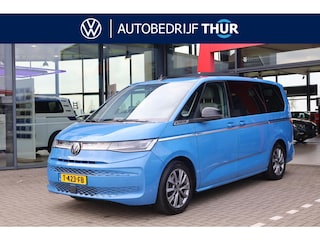 Volkswagen Multivan 1.4 eHybrid L2H1 Style 160KW/217PK Hybride, Harman en Kardon, 6p, elektrische klep met easy open, draadloos laden, adaptief onderstel, veiligheidspakket, side assist, vol leder, elektrisch verstelbare stoelen voor, stoel ventilatie, privacy glas, head up! display, keyless entry, 18" LMV, metallic lak, stand kachel, verwarmbare voorruit, trekhaak wegklapbaar, stuurwiel verwarming, panorama dak, niveau regeling