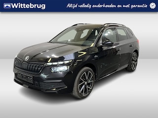 Skoda Kamiq 1.5 TSI Monte Carlo / AUTOMAAT/ ELEKTR. TREKHAAK/ PANO/ DIGITAL DASH/ CRUISE/ LED/ PARK. SENSOREN + CAMERA/ SMARTLINK/ NAVI/ STOEL VERWARM/ CLIMA