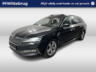 Skoda Superb Combi 1.4 TSI iV Laurin & Klement / AUTOMAAT/ ELEKTR. TREKHAAK/ LEDER/ PANO/ ADAPT. CRUISE/ SMARTLINK/ RIJ-MODI/ DIGITAL DASH/ PARK. SENSOREN + CAMERA/ STOEL VERWARM V+A/ CLIMA