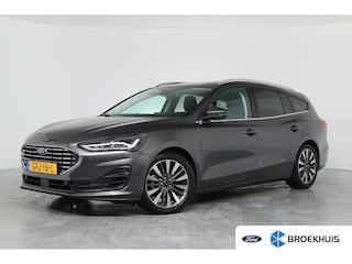 Ford Focus Wagon 1.0 EcoBoost Hybrid 155pk Titanium X | Automaat! | LED | WinterPack | B&O | Camera | Cruise Adaptive | Clima | BLIS | Keyless | DAB | AGR | Lichtmetalen Velgen