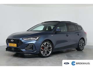 Ford Focus Wagon 1.0 EcoBoost Hybrid 155pk ST Line X | Automaat! | Open Dak | Winter Pack | Cruise Adaptive | Camera | Clima | Keyless | AGR | BLIS | B&O | Navi | DAB | LED | Parkeersensoren V+A | Lichtmetalen Velgen