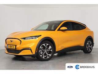 Ford Mustang Mach-E RWD 75 kWh | Dealer Onderhouden! | LED | Leder | B&O | Cruise Adaptive | Panorama Dak | Stoel/Stuurverwarming | Navi | Camera | Clima | Lichtmetalen Velgen