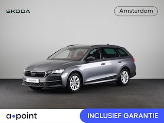 Skoda Octavia Combi 1.5 TSI MHEV Business Edition 115 pk Automaat (DSG) | Verlengde garantie | Navigatie | Parkeersensoren | Achteruitrijcamera | LED koplampen | Stoelverwarming |