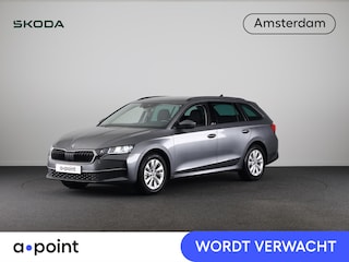 Skoda Octavia Combi 1.5 TSI MHEV Business Edition 115 pk Automaat (DSG) | Verlengde garantie | Navigatie | Parkeersensoren | Achteruitrijcamera | LED koplampen | Stoelverwarming |