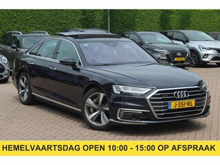 Audi A8 60 TFSI e quattro Pro Line Plus 476pk NL Auto! / Panoramadak / 360Camera / Head-up / B&O / Luxe Leder / Softclose / Keyless / Luchtvering / Stoelmassage / Stoelventilatie