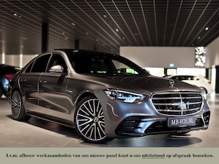 Mercedes-Benz S-klasse 400d 4-M AMG Achterassturing|Ruitleder|Burmester|Rij-assistentie|Keyless|Night|21" Aut9