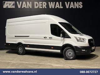 Ford Transit 2.0 TDCI 131pk L4H3 Euro6 Airco | Camera | Apple Carplay | Navigatie | Cruisecontrol | Stoelverwarming Cruisecontrol, parkeersensoren, verwarmde voorruit, bijrijdersbank, Android auto