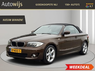 BMW 1-serie Cabrio 120i High Executive|AUT|M-SPORT|Trekhaak|GOED ONDERHOUDEN|NAVI|NL AUTO