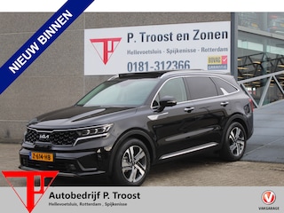 Kia Sorento 1.6 T-GDI Plug-in Hybrid 4WD Edition 7p. 1ste Eigenaar/Panoramadak/Navigatie/Applecarplay/Bose audio/Lederen bekleding/360 Camera/Stoelverwarming voor en achter/Stuurverwarming/Stoelverkoeling/Adaptive cruise control/Laneassist/Electrische best. stoel met