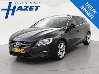 Volvo V60 2.4 D6 TWIN ENGINE *EURO 6* 285 PK + SCHUIFDAK | LEDER | STOELVERW.