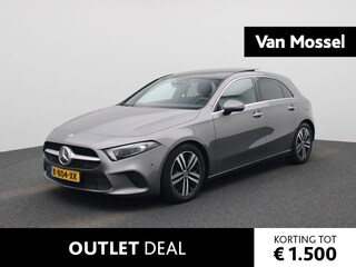 Mercedes-Benz A-klasse 180 Business Solution Luxury | Panoramadak | Achteruitrijcamera | Lederen Bekleding | Sfeerverlichting | Lichtmetalen Velgen |