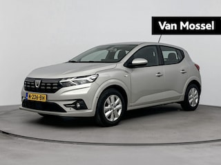 Dacia Sandero 1.0 TCe 90 Comfort | Navigatie | Achteruitrijcamera | Parkeersensoren Rondom | Keyless Entry | Dodenhoekdetectie |