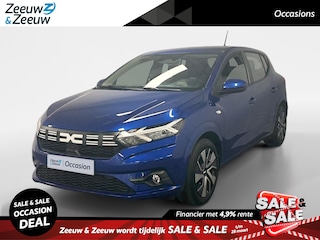 Dacia Sandero 1.0 TCe 90 Expression AICRO NAVIGATIE APPLE CARPLAY/ANDROID AUTO CRUISE CONTROL PARKEERSENSOREN ACHTER NETTE AUTO DEALER ONDERHOUDEN