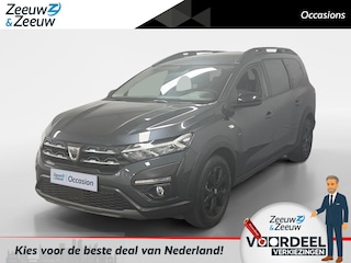 Dacia Jogger 1.0 TCe 100 Bi-Fuel Extreme 7p. AIRCO APPLE CARPLAY/ANDROID AUTO VOORSTOELEN VERWARMING CRUISE CONTROL DODEHOEK DETECTIE ACHTERUIT RIJ CAMERA PARKEERSENSOREN VOOR/ACHTER LM VELGEN MOOIE AUTO DEALER ONDERHOUDEN
