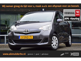 Toyota Verso-S 1.3 VVT-i Comfort | Org. NL | 1e Eigenaar&Dealer Onderhouden | APK 11-2026 | Trekhaak | Airco | Slechts 47.000km NAP! | Multifunctioneel Stuur |