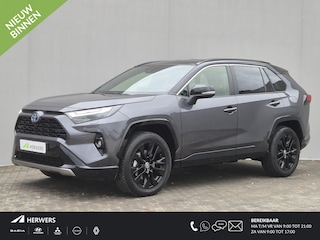 Toyota RAV4 2.5 Hybrid Style Automaat / Trekgewicht 1650 Kg / Allseason banden / Elektrische achterklep / Rondomzicht camera / Apple Carplay Android auto / Stuur-, Stoel en Voorruitverwarming / Adaptief CC / JBL Audio Systeem /