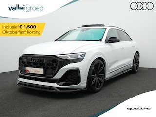Audi Q8 55 TFSI e 394 pk tiptronic quattro S-Line | Panoramadak | Trekhaak | Nachtzicht | Laser LED | Bang & Olufsen | Head-up display