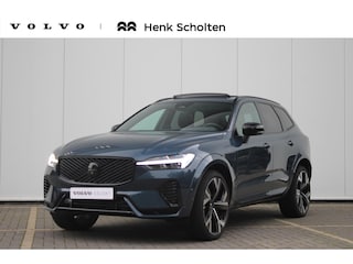 Volvo XC60 T6 350PK Plug-in hybrid AWD Ultra Black Edition | Luchtvering | Premium Harman/Kardon Audio | Stoel/Stuurverwarming | Achterbank verwarmd | 22" Velgen | 360 Camera | Semi Elektr. Trekhaak | Panoramisch Schuif-Kanteldak | Adaptive Cruise & Pilot Assist | Power Seats incl. Memory |