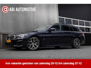 BMW 5-serie Touring 520d 191 pk High Executive M-Sportpakket / Facelift/ Sport-Stoelen/ Stoel.Verw/ Adap.Cruise/ Stuur.Verw/ Apple-Carplay/ Camera/ 19 '' LMV