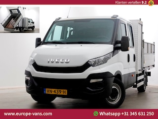 Iveco Daily 35S15 3.0 150pk Euro6 D.C. Kipper met hoge boorden Trekhaak 3500kg 03-2015
