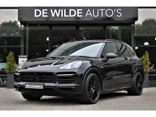 Porsche Cayenne 3.0 E-Hybrid SportDesign Platinum Edition 462pk Pano Sportuitlaat Stoelventilatie ACC BOSE 360-camera
