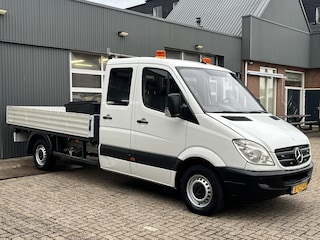 Mercedes-Benz Sprinter 310 2.2 CDI 432 DC Openlaadbak Airco Trekhaak 2000kg trekgewicht 7-Persoons Parrot open laadbak Gereedschapskist Pick-up Euro 5 P-up bakwagen