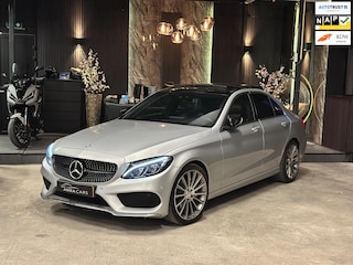 Mercedes-Benz C-klasse 180 AMG|PANO|SFEER|ELEK. STOELEN|BOMVOL
