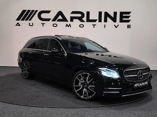 Mercedes-Benz E-klasse 400 4MATIC 7 ZITS. AMG LINE SCHUIFDAK SFEERVER. HEAD-UP MEMORY BURN. ACC ASSIST GARANTIE NAP APK