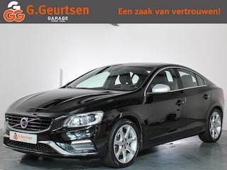 Volvo S60 2.0 D3 Nordic+ R-design, Trekhaak, Leder/Alcantara, Automaat, Navigatie, Cruise Control