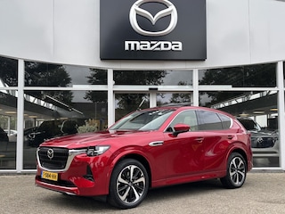 Mazda CX-60 2.5 e-SkyActiv PHEV Takumi NL-Auto, 1e Eig. Dealer onderh., Trekhaak, Navigatie, Apple Carplay/ Android Auto, Panorma dak, Leer, Stoel verwarm., Stoel ventilatie, Meest Volle uitvoering!
