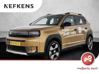 Fiat Panda Grande La Prima 11 kW 44 kWh | 3-Fase Lader | Navigatie | Climate Control | Cruise Control | Achteruitrijcamera | Parkeersensoren Voor + Achter | Winterpakket | DAB Ontvanger | Draadloze Telefoonlader | 17" Lichtmetalen Velgen | LED Koplampen | Apple Carplay/Android Auto |