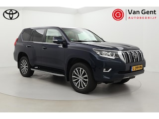 Toyota Land Cruiser 7 pers. 2.8 D-4D Professional | Panoramadak | Trekhaak | Treeplanken | Stoel-/achterbankverwarming | Stoelventilatie | Leder | Dodehoek detectie | JBL