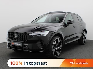 Volvo XC60 2.0 T6 Plug-in hybrid AWD Plus Black Edition 350PK Facelift, Trekhaak inklapbaar, Panoramadak, 22" velgen, Getint Glas, Nappa Leder, 360 Camera, Elek. stoelen, Stoelverwarming, Keyless, Dodehoek Detectie, LED koplampen