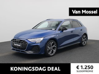 Audi A3 Sportback 40 TFSI e S edition 204 PK | S-line | Automaat | Adaptive Cruise Control | Climate Control | Stoelverwarming | Virtual Cockpit | LED Matrix | Lichtmetalen velgen | Privacy glass |