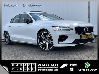 Volvo S60 2.0 T6 340pk AWD Twin Engine R-Design PHEV Pano.dak Leer Stoelverw. V+A