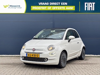 Fiat 500 1.2 69pk Lounge | Airco | Panoramadak | Navigatie | Bluetooth