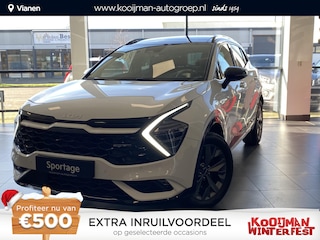 Kia Sportage 1.6 T-GDi Hybrid GT-Line 1e eigenaar, BTW auto, Panoramadak, Stoel&Stuurverwarming, Elektrischverstelbare stoelen, Dodehoekdetectie|