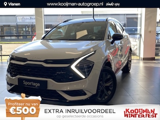 Kia Sportage 1.6 T-GDi Hybrid GT-Line 1e eigenaar, BTW auto, Panoramadak, Stoel&Stuurverwarming, Elektrischverstelbare stoelen, Dodehoekdetectie|