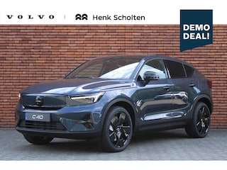 Volvo EC40 Extended Range Plus Black Edition | Elektrisch verstelbare stoelen voor met memory functie | Extra getint glas achter | Apple carplay/Android auto | Achteruit rij camera | Harman Kardon Geluidsinstallatie | Adaptieve cruise control | Keyless entry/start | 20'' Lichtmetalen velgen | Panoramisch dak met schuif-/kantel functie | verwarmbaar stuurwiel/stoelen voor |