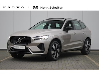 Volvo XC60 T6 Plug-in hybrid AWD Ultra Dark | Adaptive Cruise & Pilot Assist | Panoramisch Schuif-/Kanteldak | Semi- Elektrische Trekhaak | 360-Camera | Harman Kardon Premium Audio | Draadloze Telefoonlader