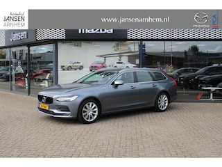 Volvo V90 2.0 T4 Momentum , Automaat, Leder, Trekhaak, Dakrails, Navi, Stoel/Stuurverwarming, Camera, Adap.Cruise, Apple Carplay & Android Auto, Clima, Bluetooth,
