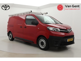 Toyota Proace 1.6 D-4D Cool Comfort | Trekhaak | Airco | Cruise Control | Bedrijfswageninrichting | Imperiaal | Betonplex | 3-zits | Bluetooth