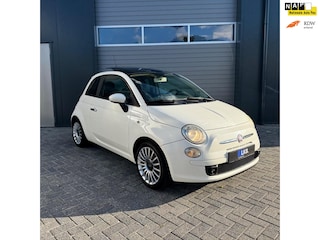 Fiat 500 1.2 Naked Parelmoer wit, Panorama dak, CarPlay, Airco, Apk