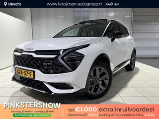 Kia Sportage 1.6 T-GDi Hybrid GT-PlusLine NL auto, Apple Carplay/Android Auto, Schuif / kantel dak, Navigatie, Camera.