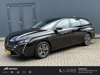Peugeot 308 SW 1.2 Hybrid 136 e-DCS6 Style Automaat / Fabrieksgarantie tot 3-4-2027 / Apple Carplay Android Auto / Keyless Entry/Start / Adaptief cruise control / Climate control / Navigatie / Lichtmetalen wielen 16“ /