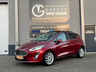 Ford Fiesta 1.0 101PK Titanium Clima,Cruise,Navi,Panodak,Camera,PdcV+A,KeylessEntry+Go,GetintGlas,Isofix,Lmv,Bluetooth,Led,Stuurb.