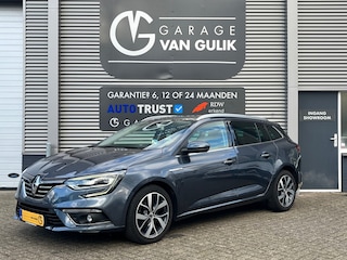 Renault Mégane Estate 1.2 TCe Bose 131PK AUTOMAAT Clima,Cruise,Navi,PdcV+A,Led,Leder/Stof,Bluetooth,Isofix,Usb,KeylessGo+Entry,