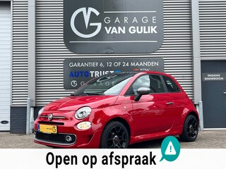 Fiat 500 1.2 69 PK Cabriolet,Airco,Cruise,Lmv,ElektrRamen,Stuurbed,Usb,CitySteering,Bluetooth,Parkeersensoren,ElektrDak,Aux