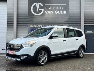 Dacia Lodgy 1.6 SCe Stepway 102PK 7pers,Navi,Airco,Cruise,Isofix,Camera,Parkeersensoren,ElektrRamenV+A,ElektrSpiegels,StoelVerw.